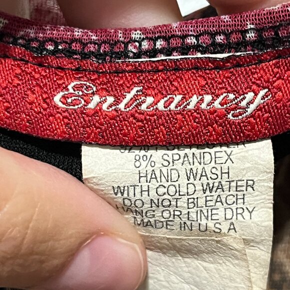 Entrancy Womens Wide Leg Halter Jumpsuit L Asymmetrical Fairycore Boho Festival - Picture 7 of 8